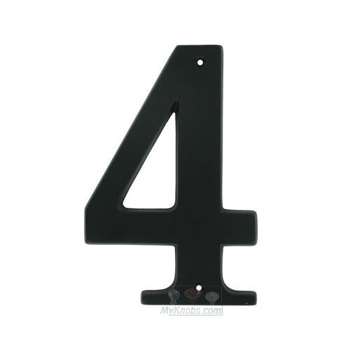 Alno Hardware 5" House Number ( 4 ) in Bronze