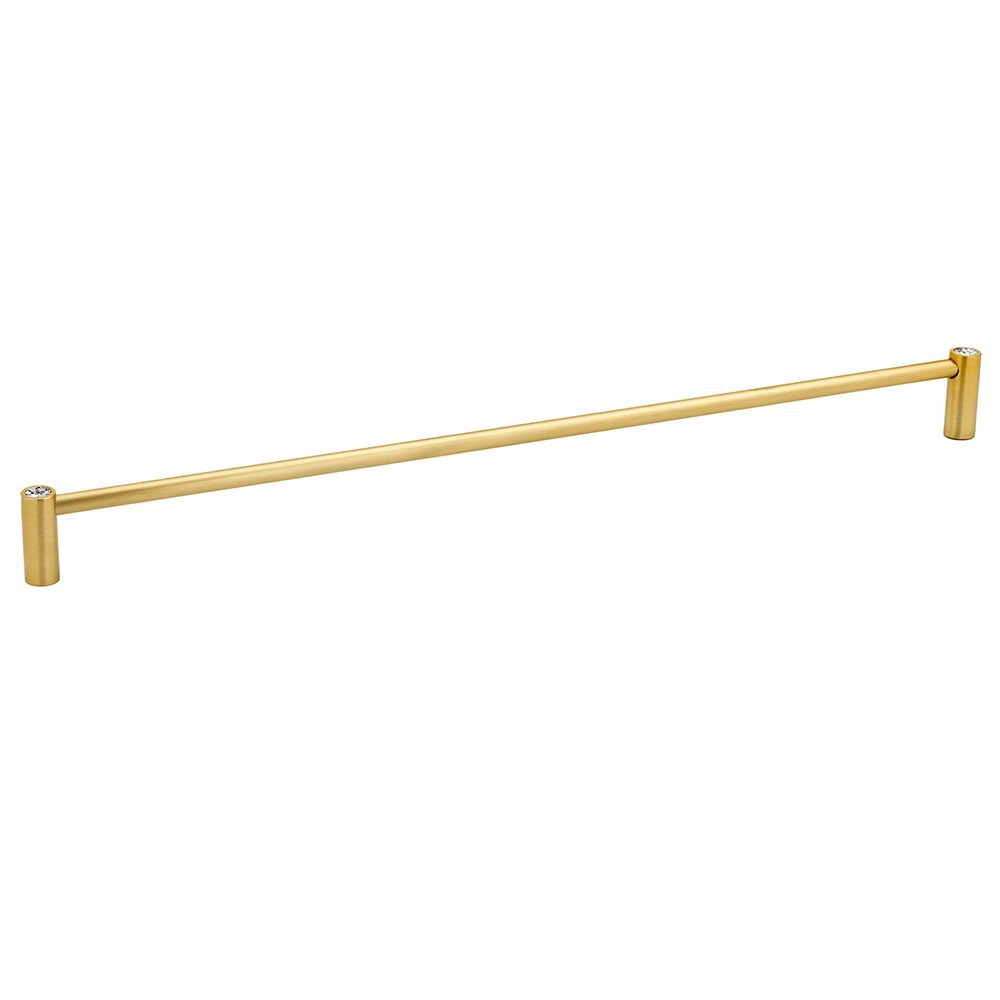 Alno Hardware Solid Brass 18" Centers Appliance Pull in Satin Brass