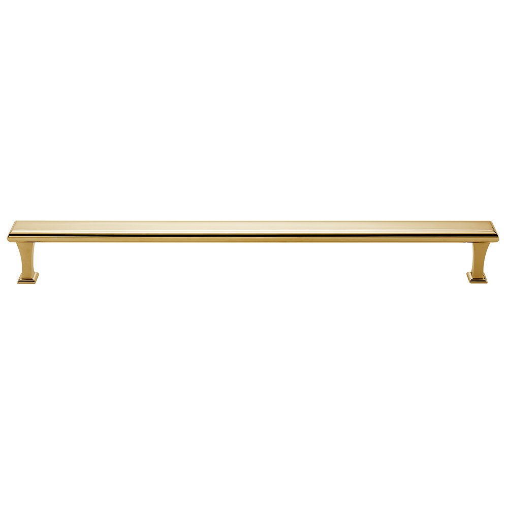 Alno Hardware 18" Centers Appliance Pull in Polished Brass