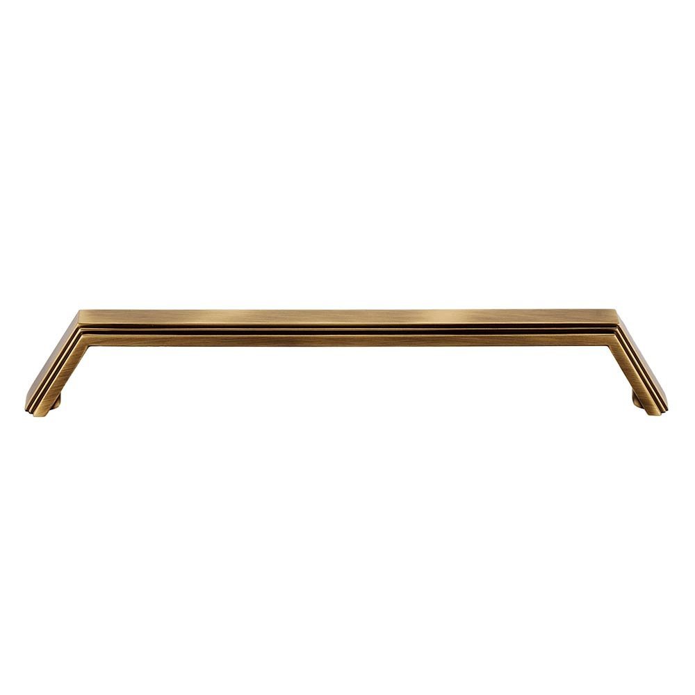 Alno Hardware Solid Brass 12" Centers Appliance Pull in Antique English Matte
