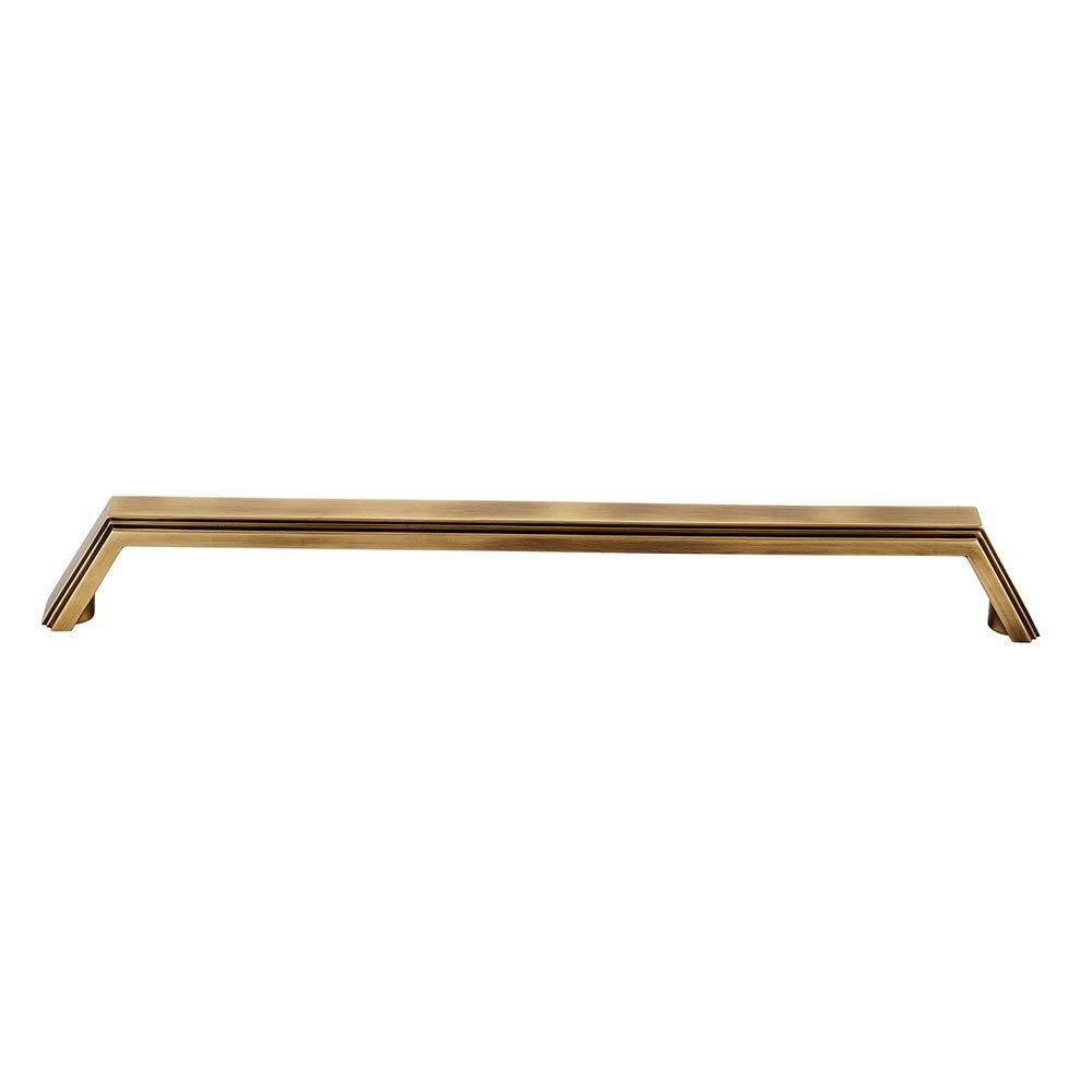 Alno Hardware Solid Brass 18" Centers Appliance Pull in Antique English Matte