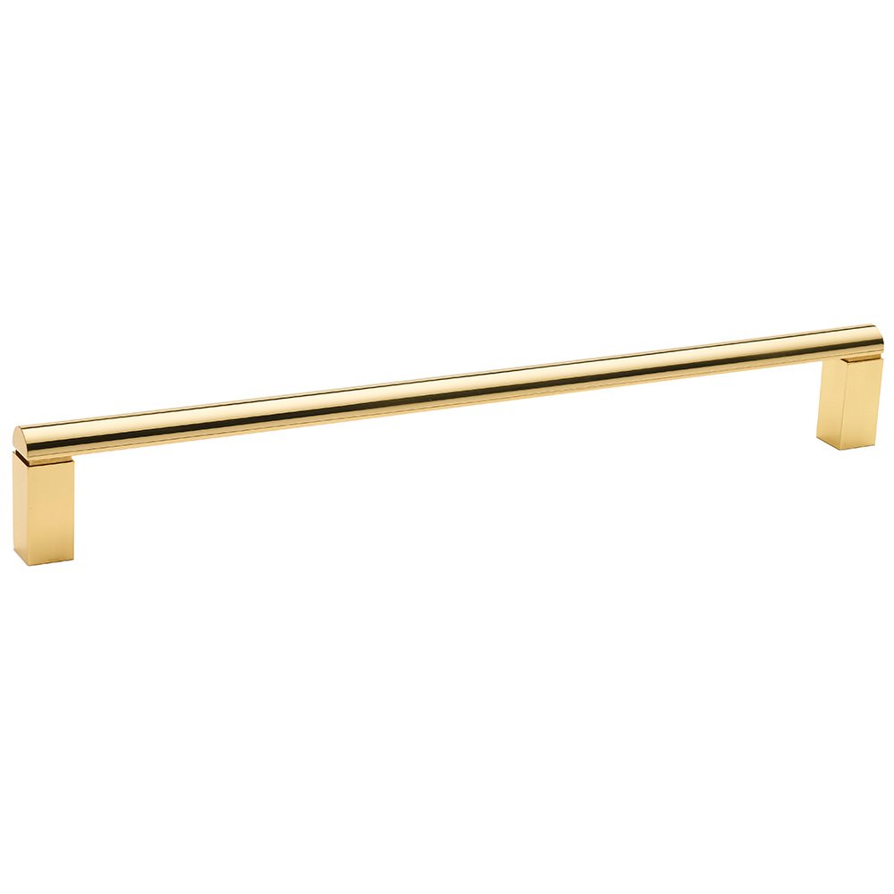 Alno Hardware 12" Centers Appliance Pull in Unlacquered Brass
