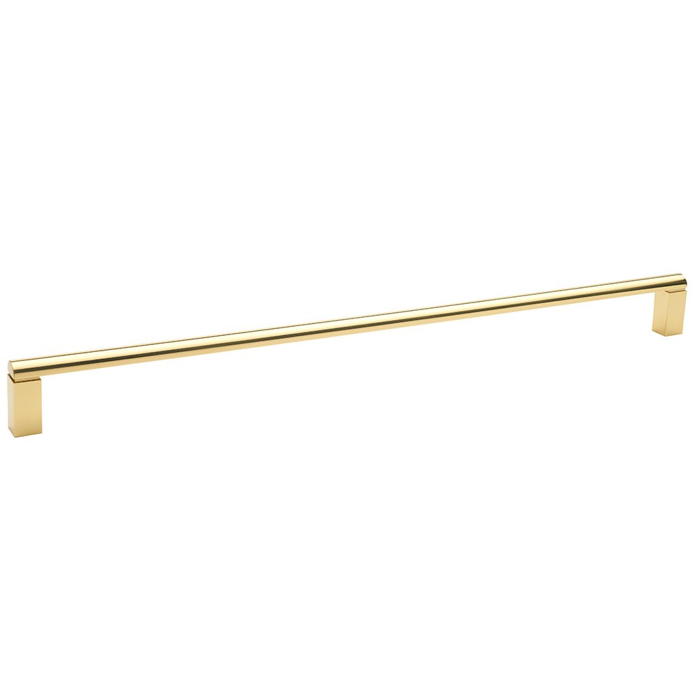 Alno Hardware 18" Centers Appliance Pull in Unlacquered Brass