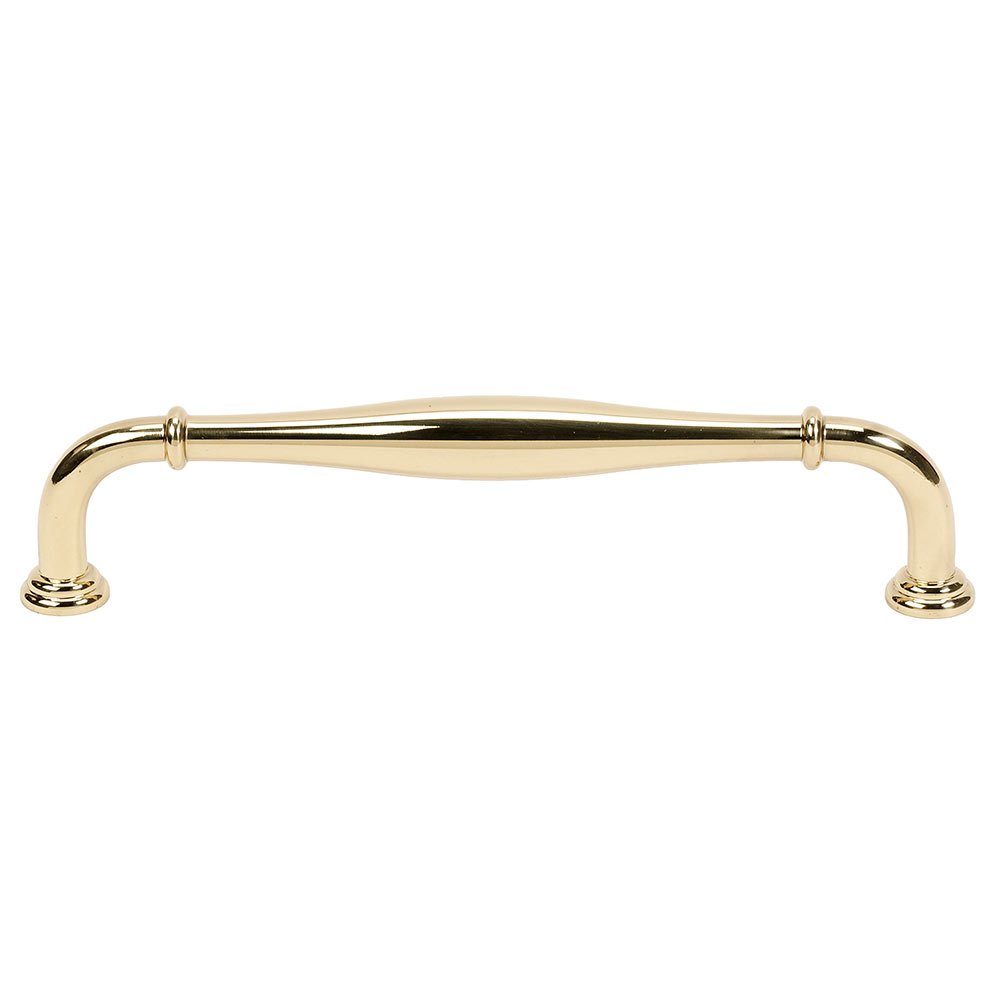 Alno Hardware 10" Centers Appliance Pull in Unlacquered Brass
