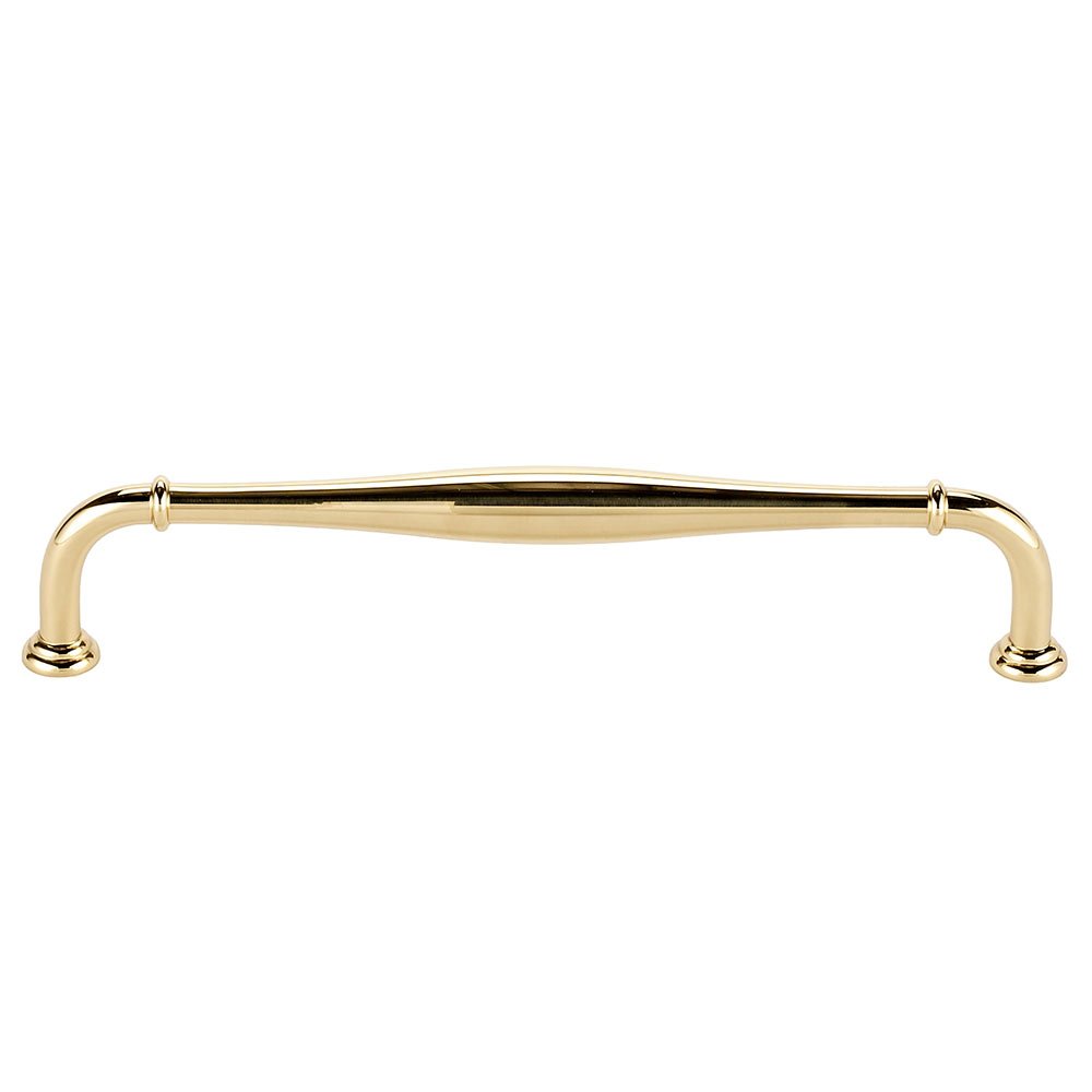 Alno Hardware 12" Centers Appliance Pull in Unlacquered Brass