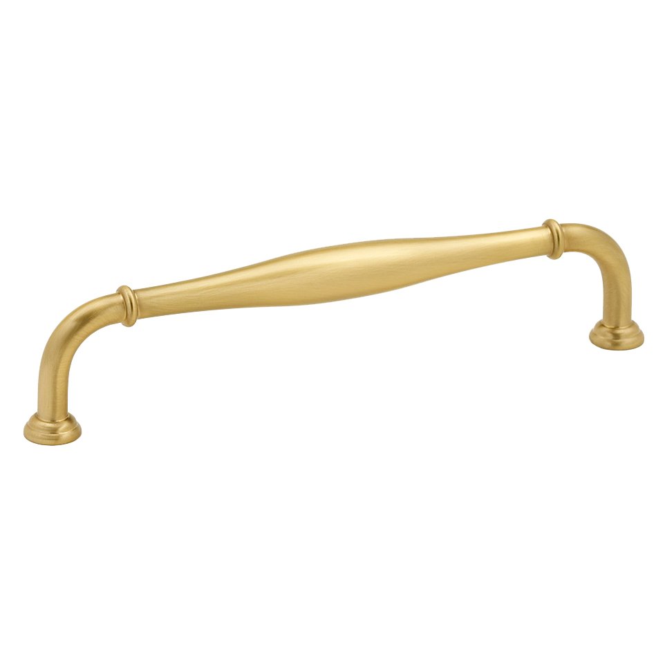 Alno Hardware Solid Brass 8" Centers Appliance Pull in Satin Brass
