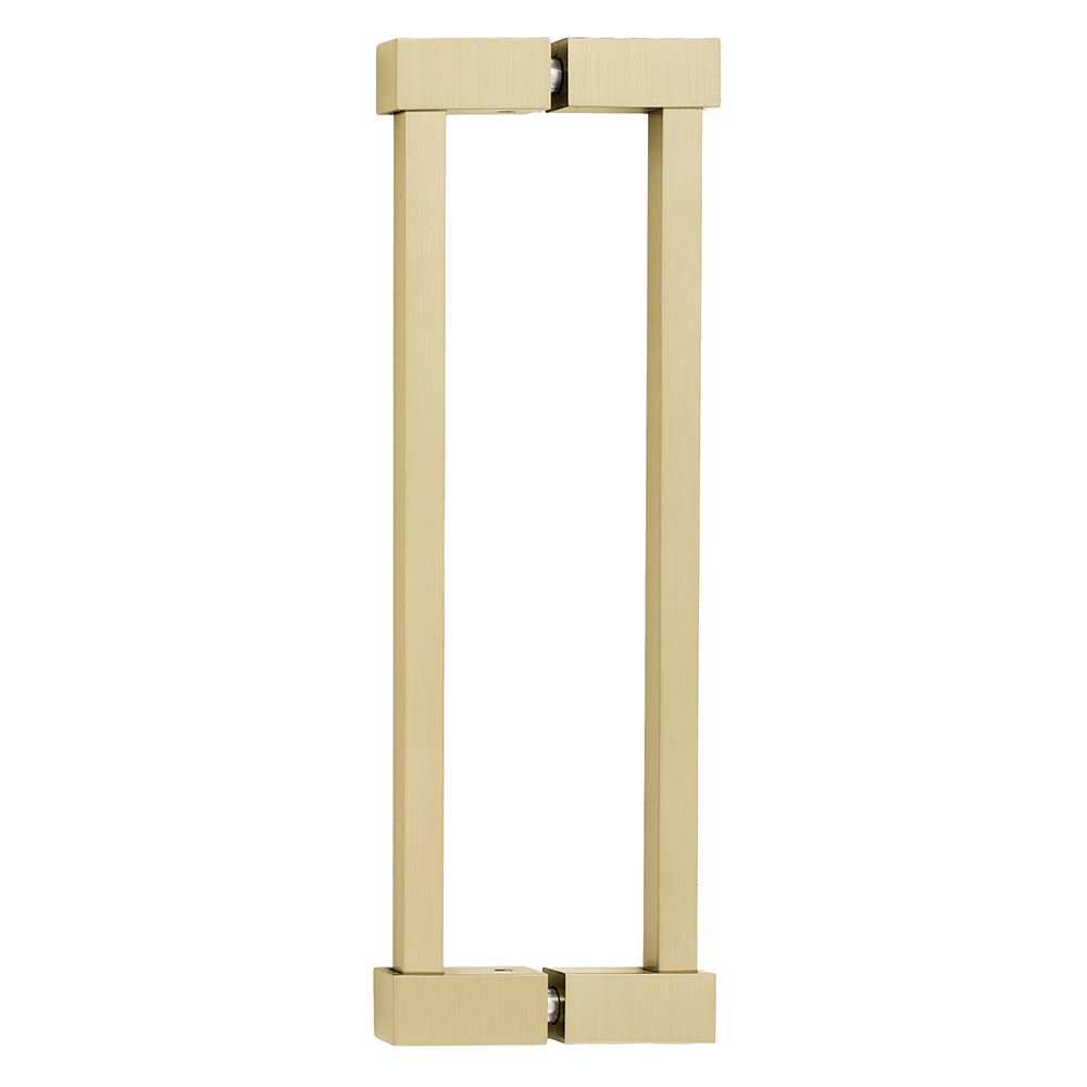 Alno Hardware 8" Centers Back To Back Pulls in Satin Brass