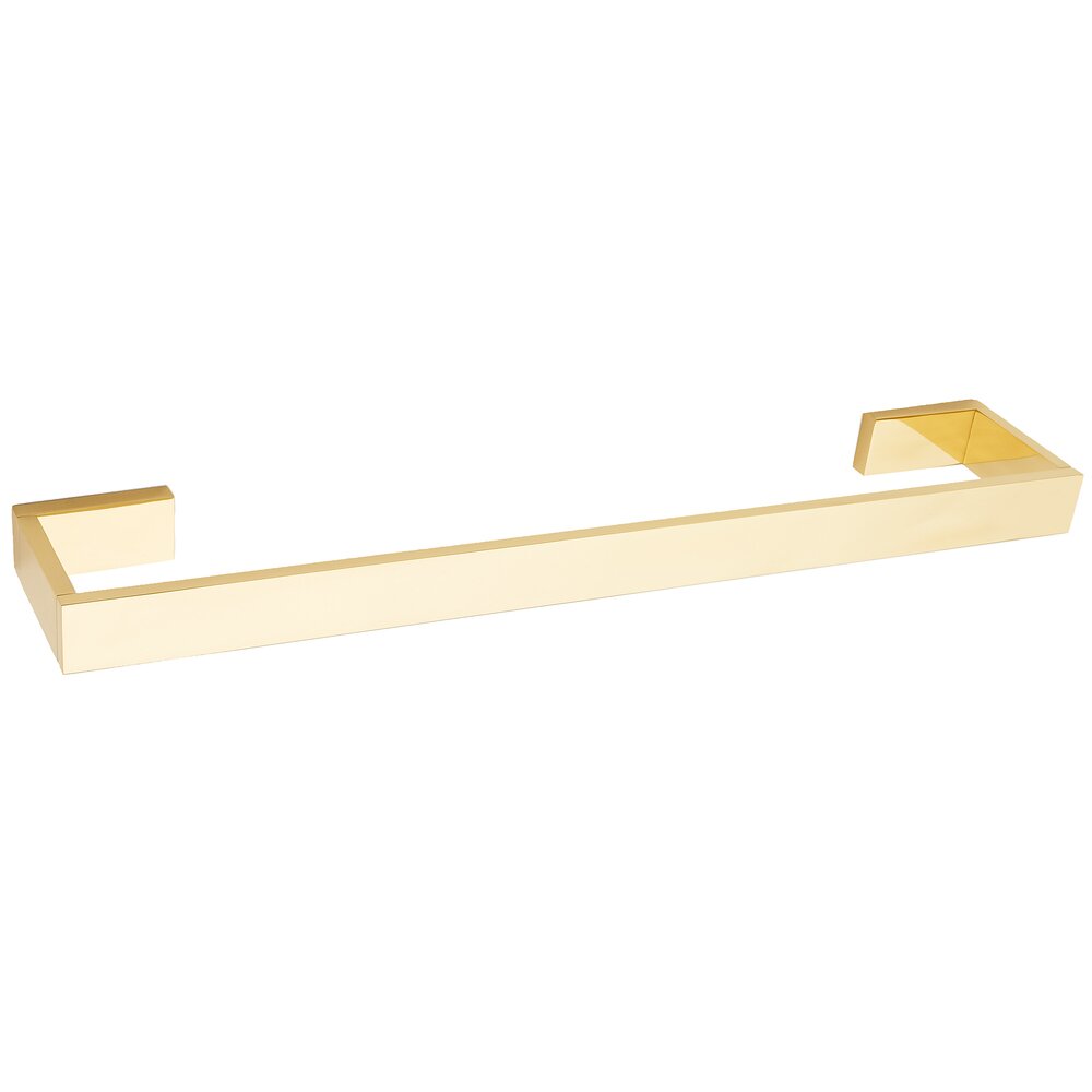 Alno Hardware 24" Towel Bar In Unlacquered Brass