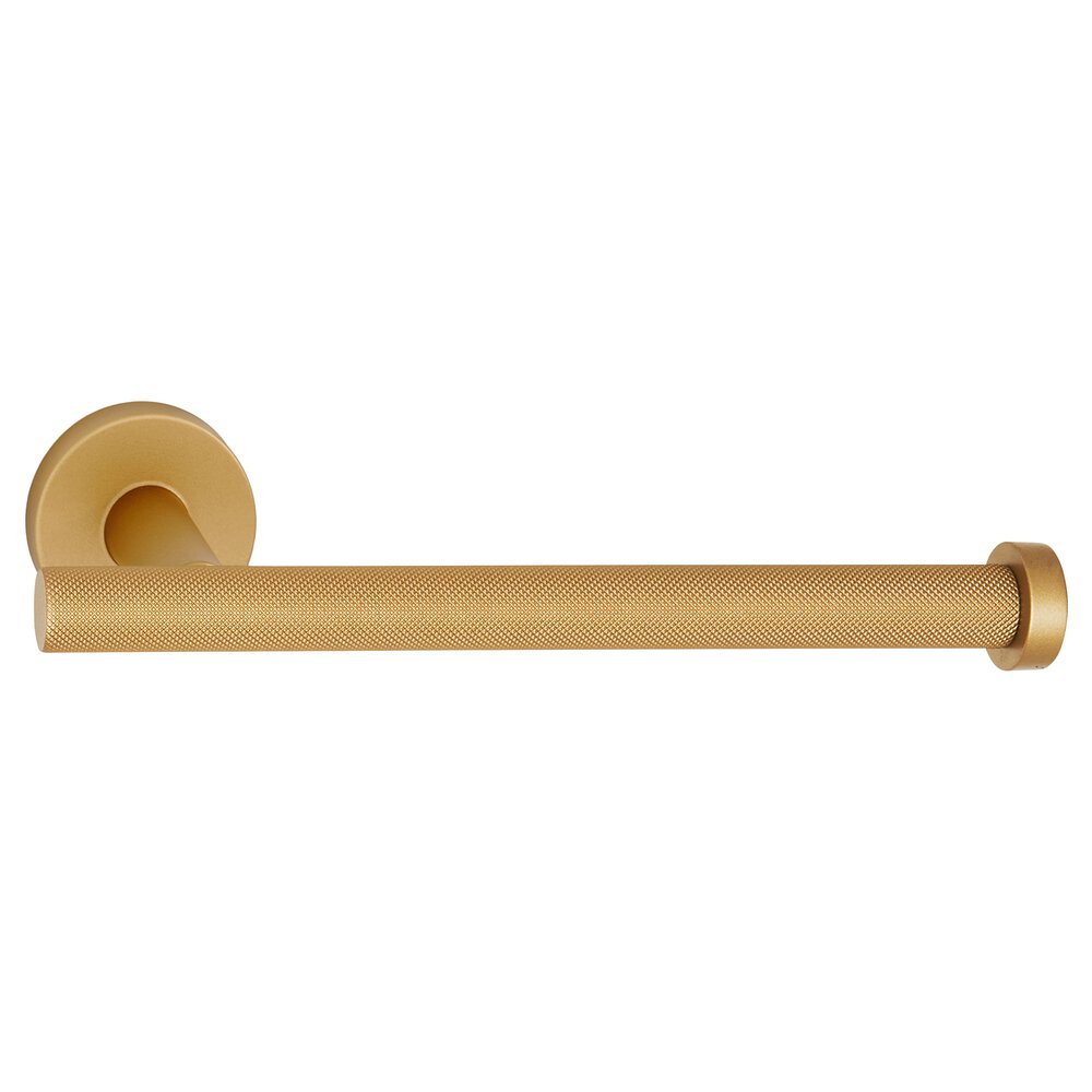 Alno Hardware Right Handed Tissue Holder Knurled Bar in Champagne