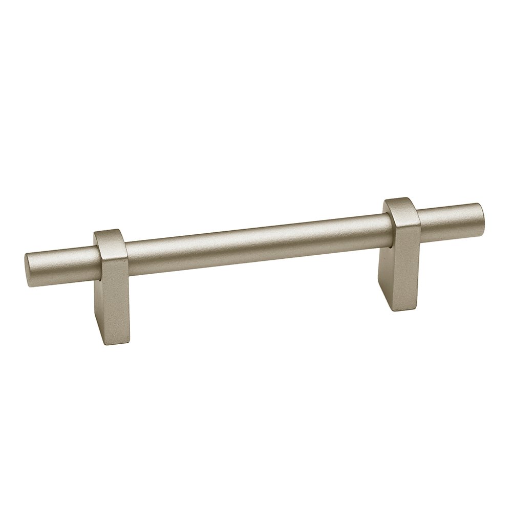 Alno Hardware 4" Centers Pull With Smooth Bar in Matte Nickel