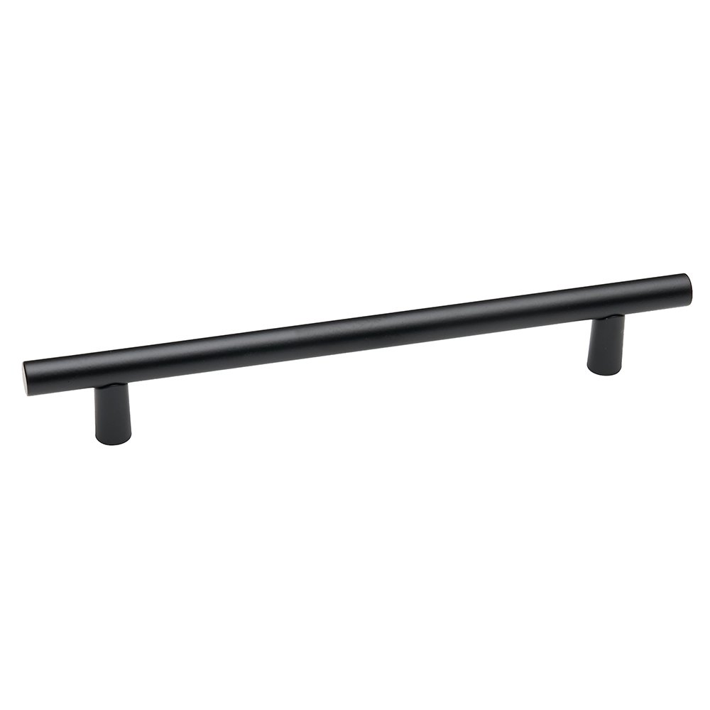 Alno Hardware 6" Centers Pull With Smooth Bar in Matte Black
