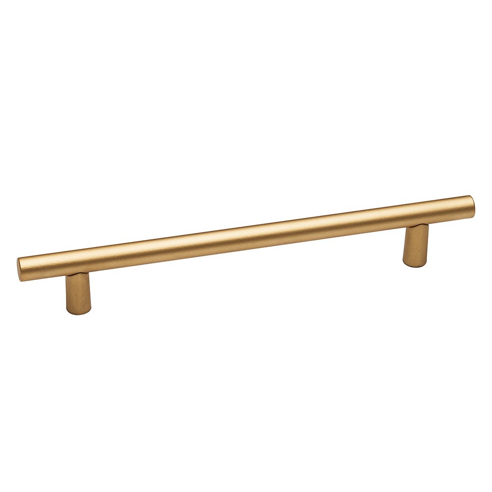 Alno Hardware 8" Centers Pull With Smooth Bar in Champagne