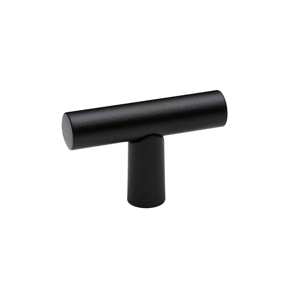 Alno Hardware T Knob With Smooth Bar in Matte Black