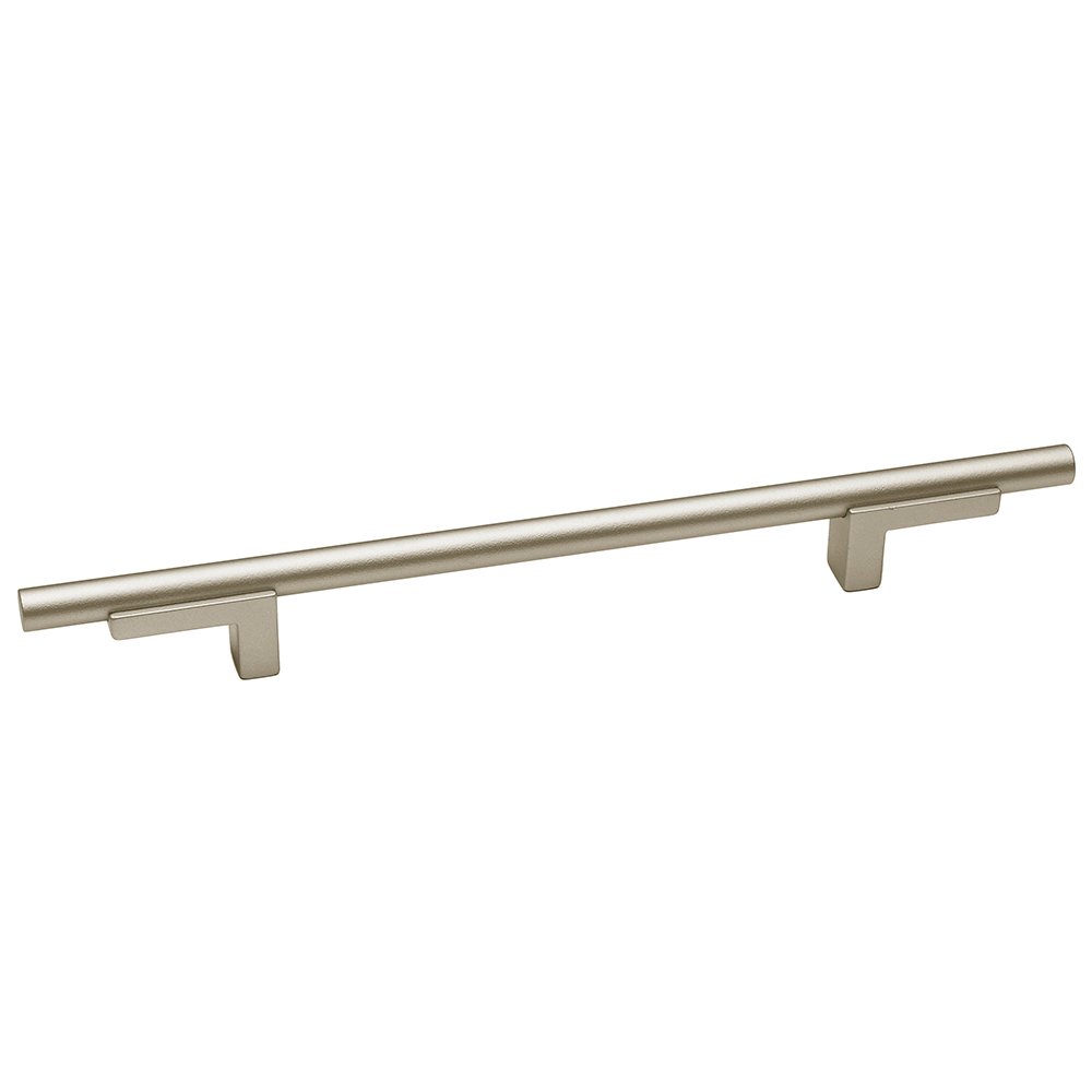 Alno Hardware 6" Centers Pull With Smooth Bar in Matte Nickel