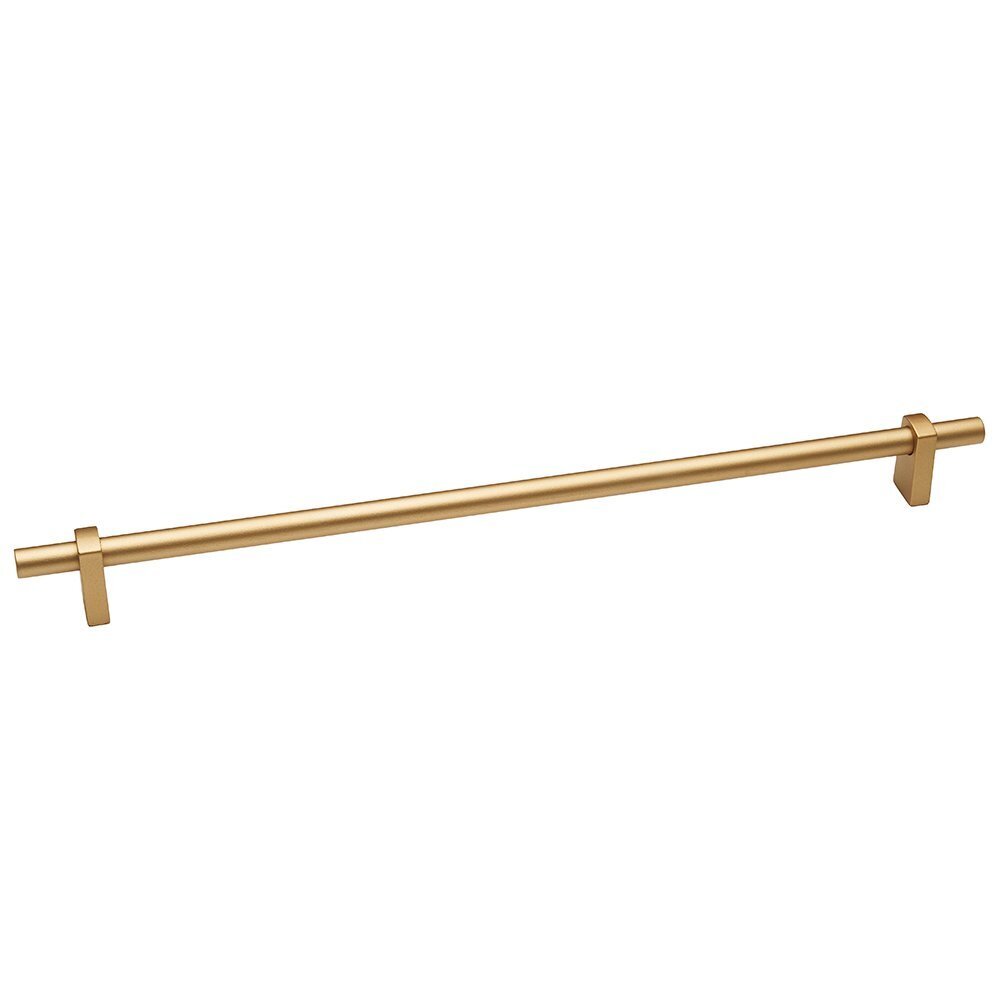 Alno Hardware 12" Centers Smooth Bar Appliance Pull in Champagne
