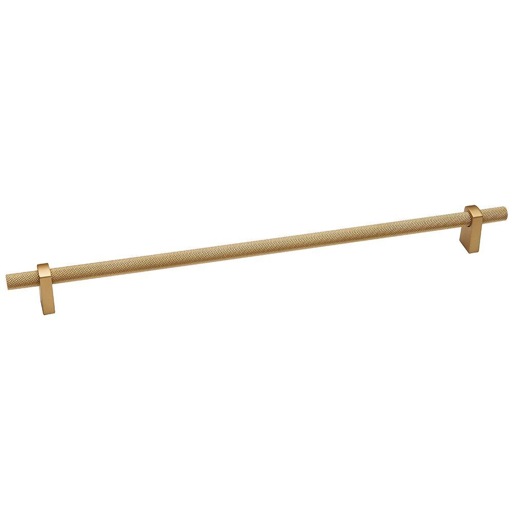 Alno Hardware 18" Centers Knurled Appliance Pull in Champagne