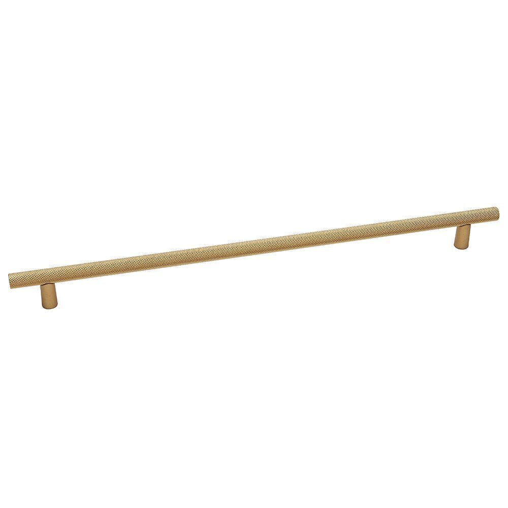 Alno Hardware 24" Centers Knurled Appliance Pull in Champagne