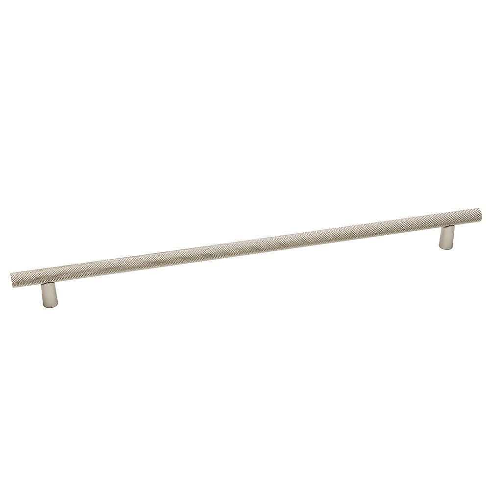 Alno Hardware 18" Centers Knurled Appliance Pull in Matte Nickel