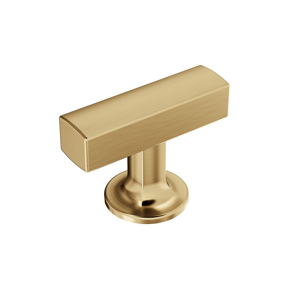 Amerock 1-3/4 in (44 mm) Length Cabinet Knob in Champagne Bronze