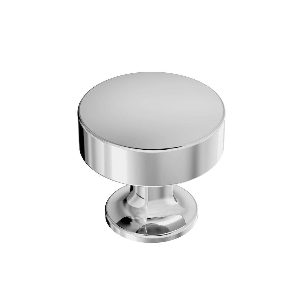 Amerock 1-5/16 in (34 mm) Diameter Round Cabinet Knob in Polished Chrome