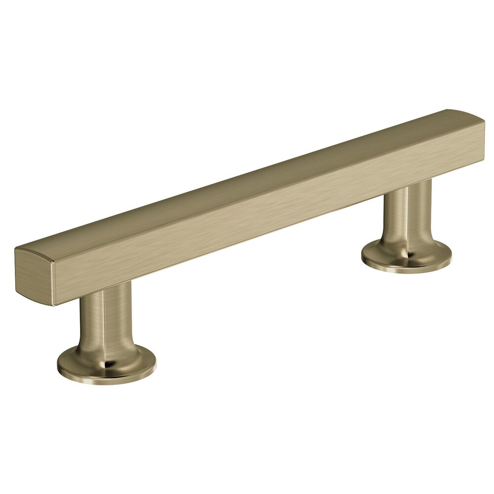 Amerock 3-3/4 in (96 mm) Centers Cabinet Pull in Golden Champagne