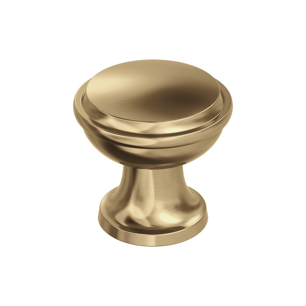 Amerock 1 3/16" Diameter Cabinet Knob in Champagne Bronze
