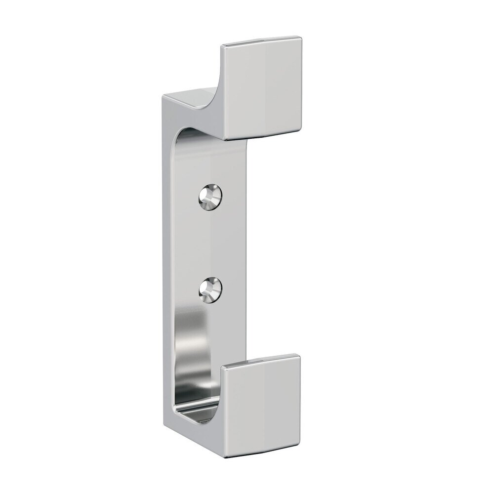 Amerock Bray Double Prong Wall Hook in Chrome