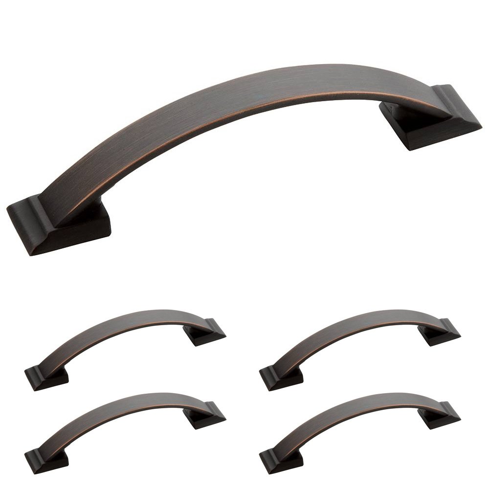 Amerock 5 Pack of 3 3/4" Centers Handle in Oil Rubbed Bronze