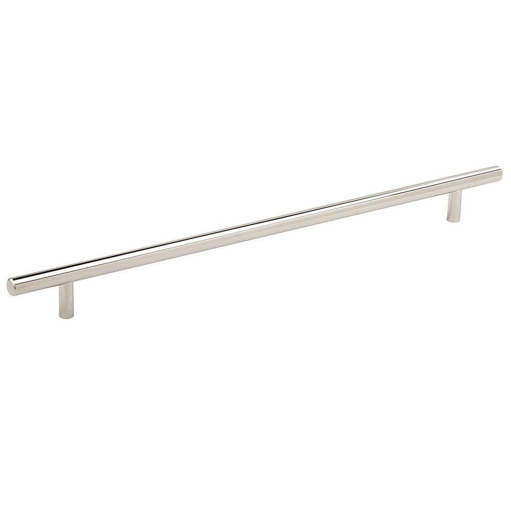 Amerock 12 5/8" Centers (15 3/4" O/A) Bar Pull in Polished Nickel