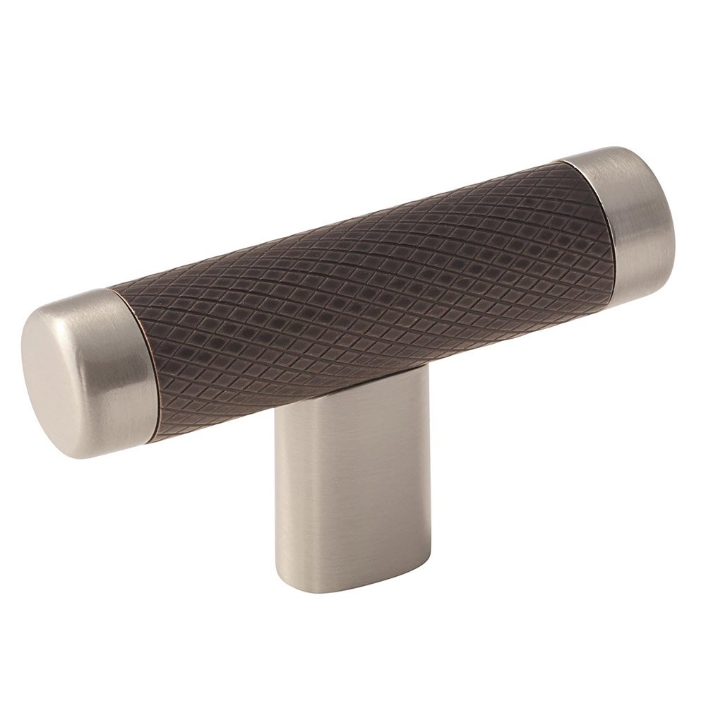 Amerock 2 5/8" Knob in Satin Nickel and Oil Rubbed Bronze