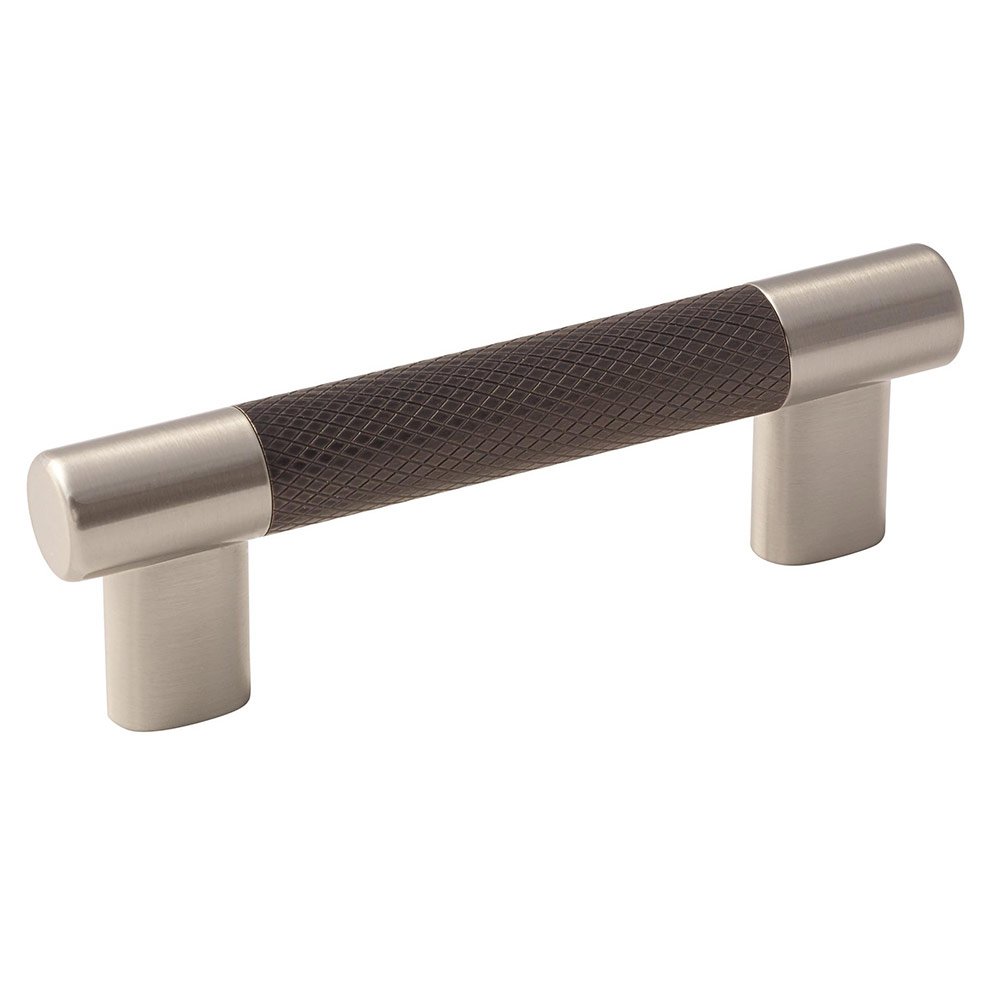 Amerock 3" & 3 3/4" Centers Handle in Satin Nickel and Oil Rubbed Bronze
