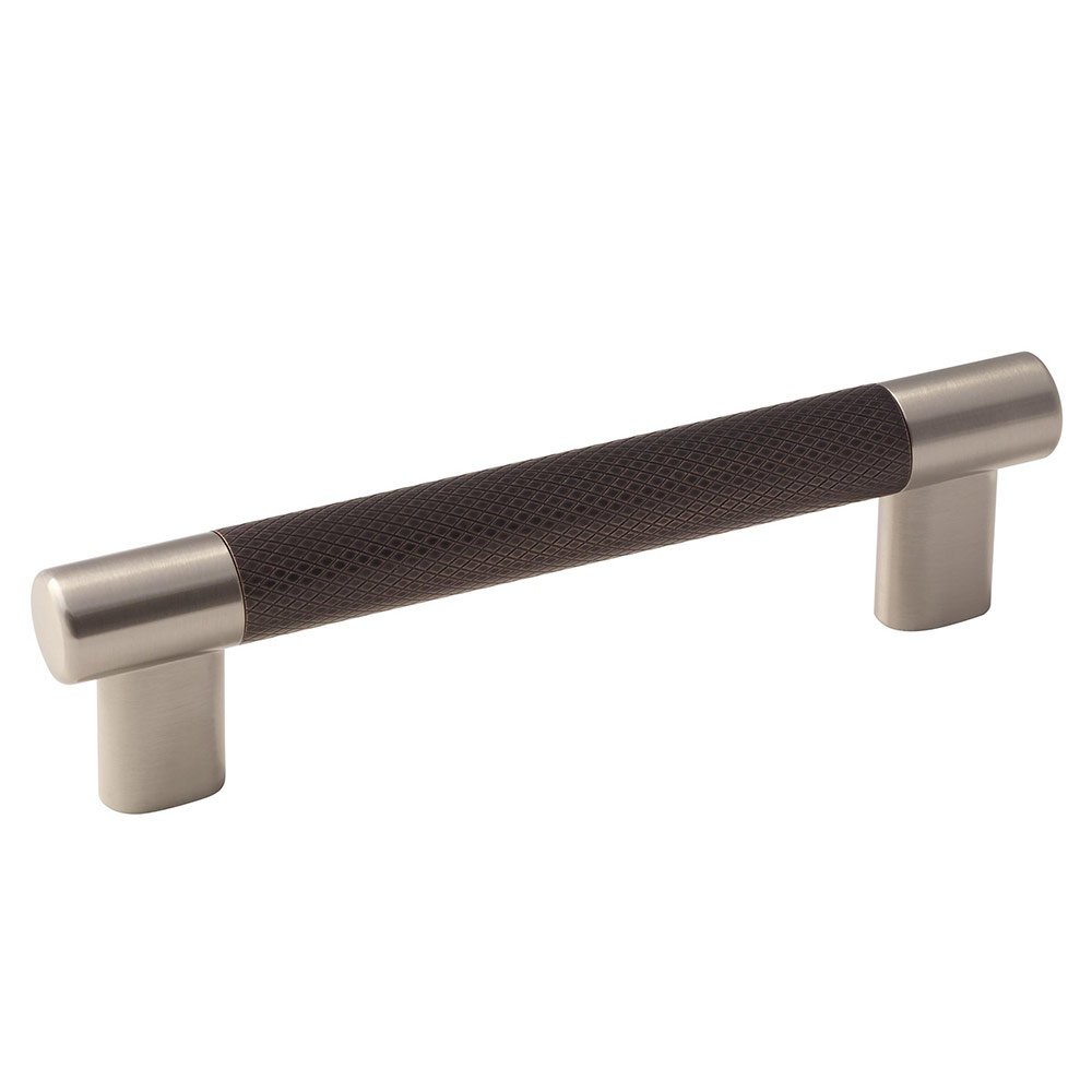 Amerock 5" Centers Handle in Satin Nickel and Oil Rubbed Bronze
