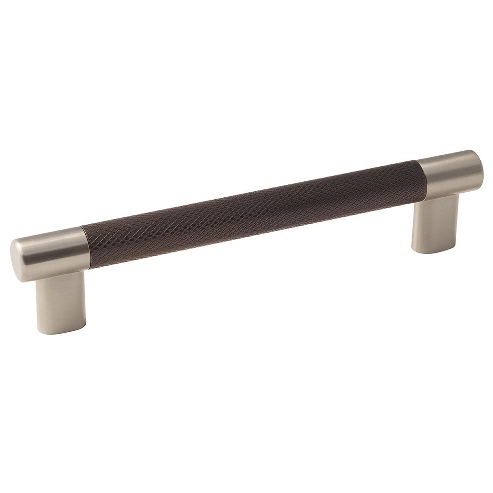 Amerock 6 1/4" Centers Handle in Satin Nickel and Oil Rubbed Bronze