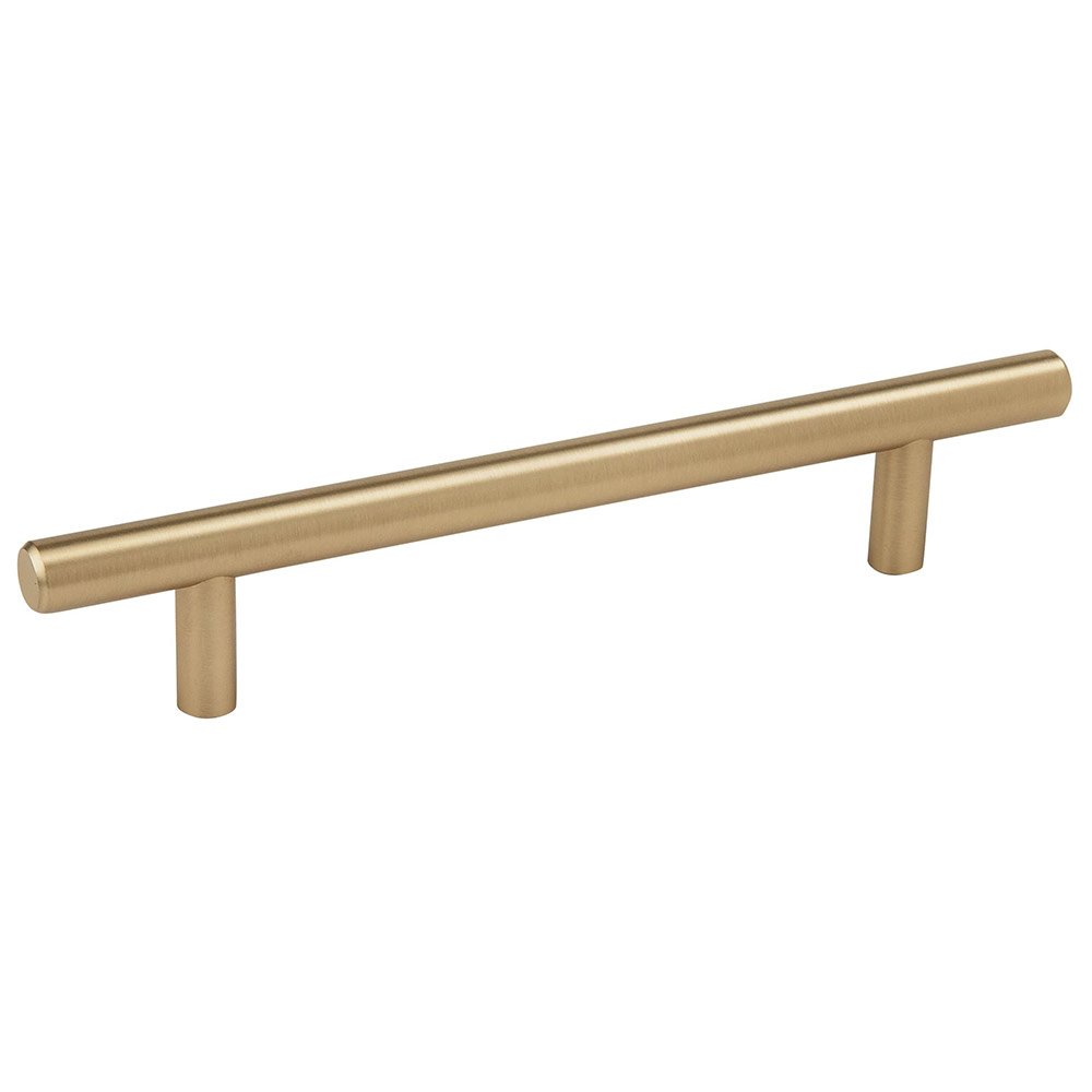 Amerock 5" Centers (7 1/2" O/A) Bar Pull in Golden Champagne
