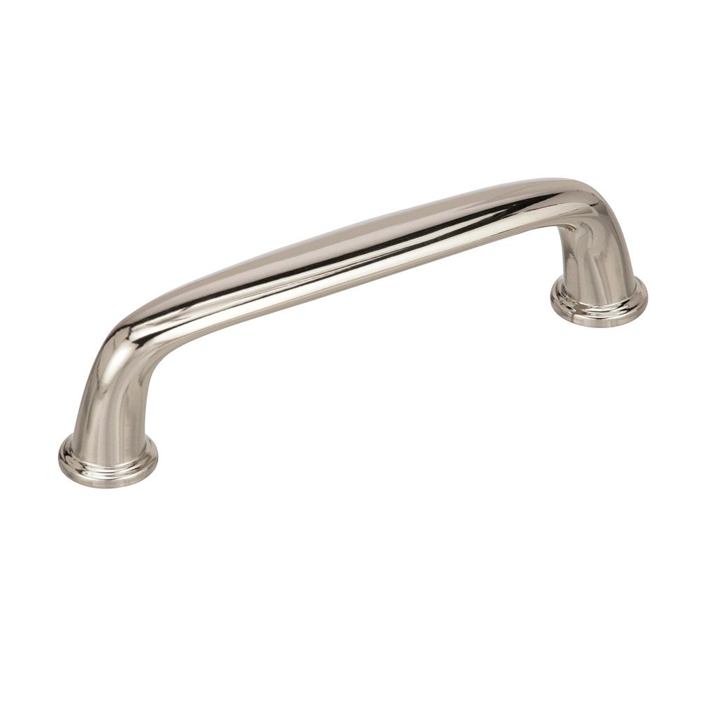 Amerock 3 3/4" Centers Cabinet Pull in Polished Nickel