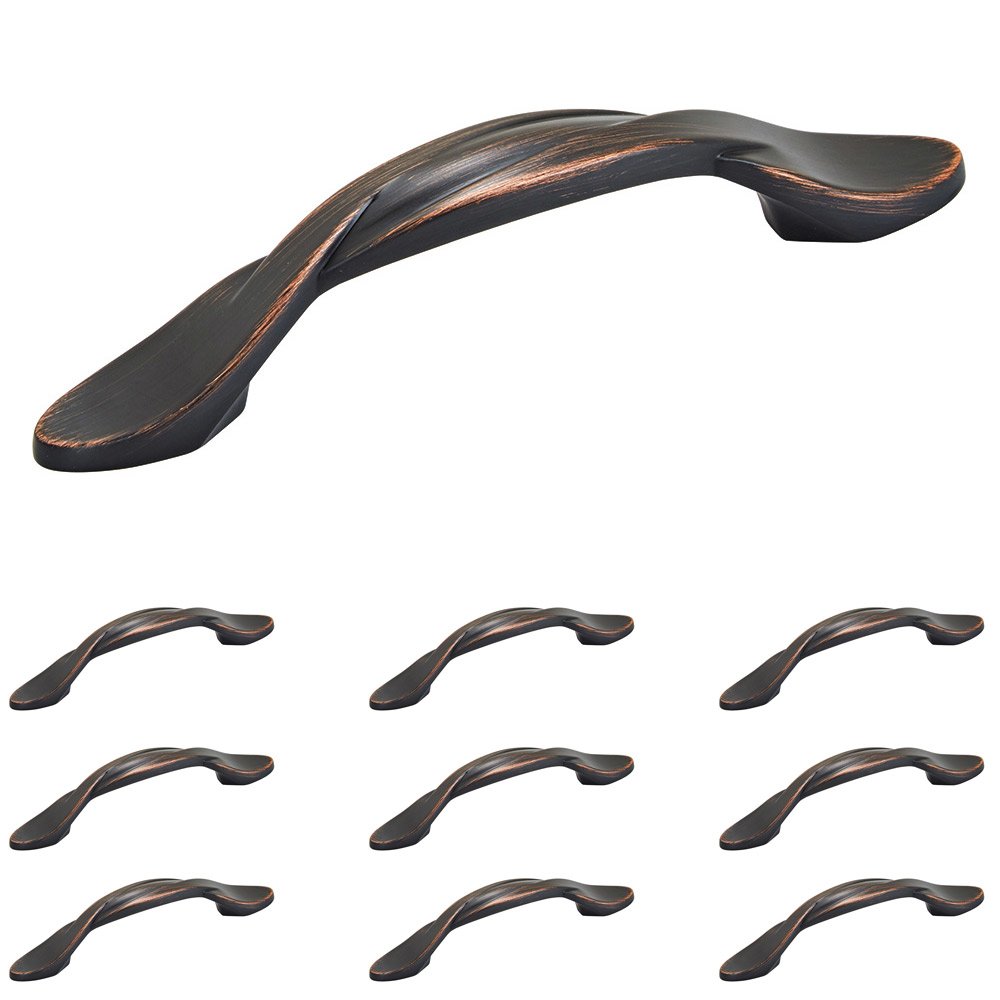 Amerock 10 Pack of 3" Centers Handle in Oil Rubbed Bronze