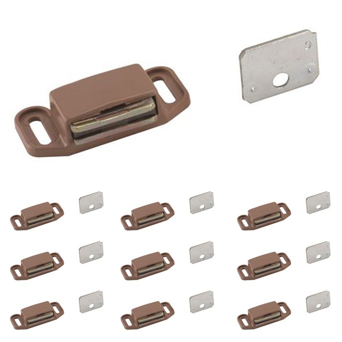 Amerock 10 Pack of Magnetic Catch in Tan