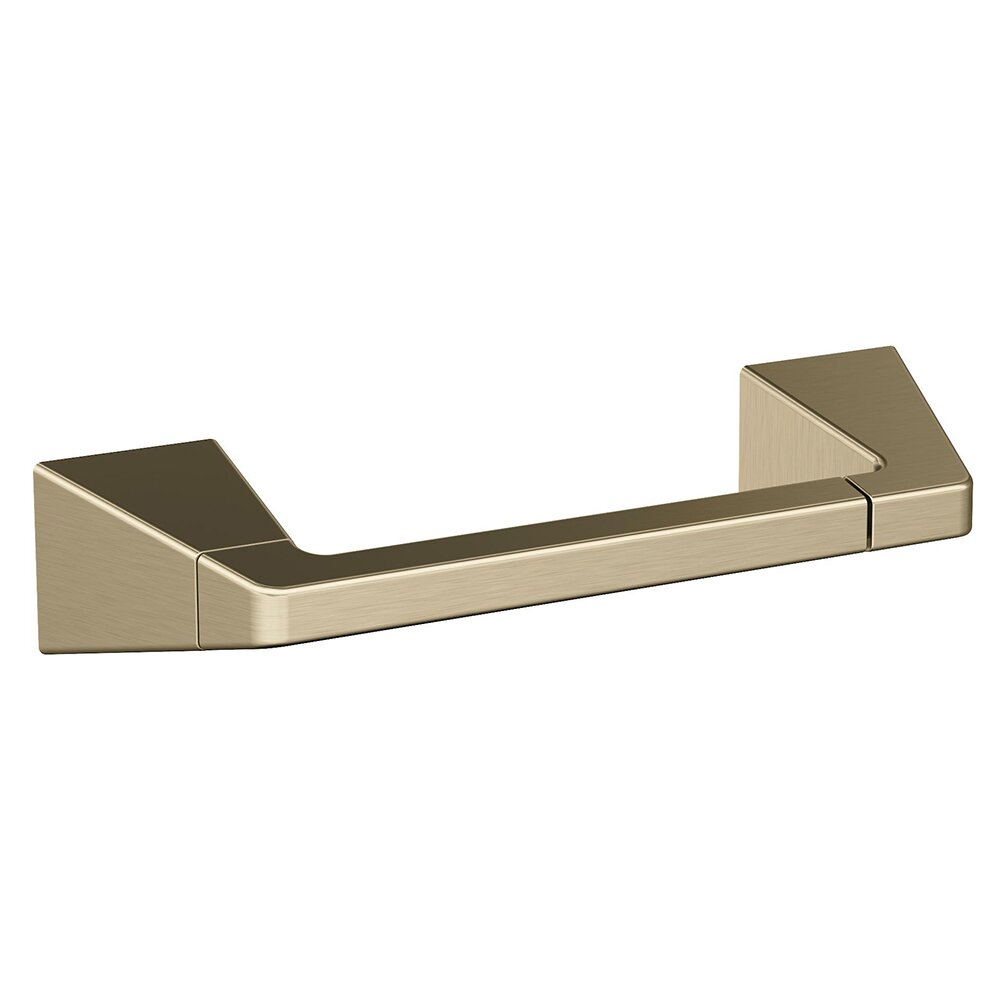 Amerock Pivoting Double Post Toilet Paper Holder in Golden Champagne