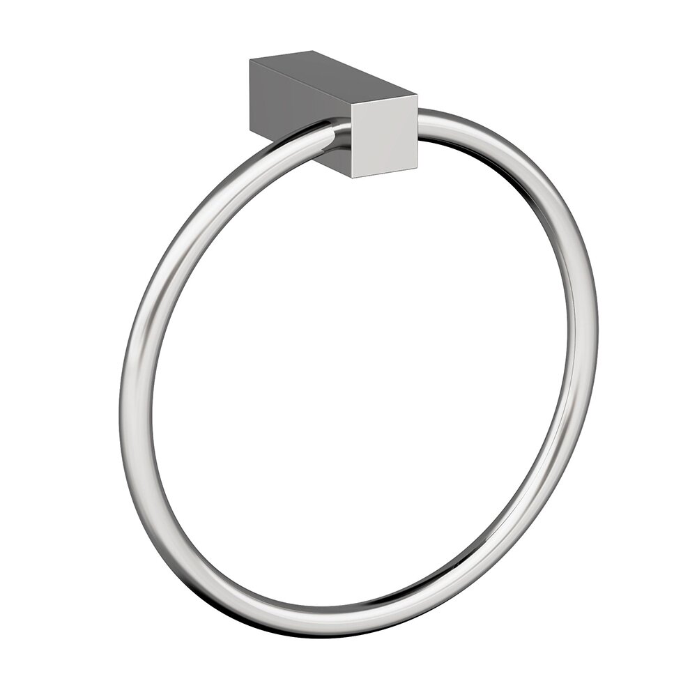Amerock 6 1/2" (165 mm) Length Towel Ring in Chrome