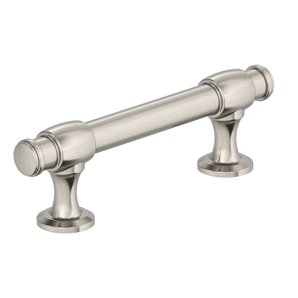 Amerock 3" Centers Winsome Cabinet Pull In Satin Nickel