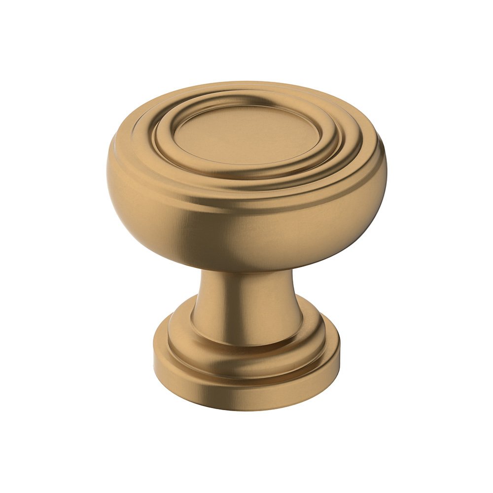 Amerock 1 1/8" (29mm) Diameter Knob in Champagne Bronze
