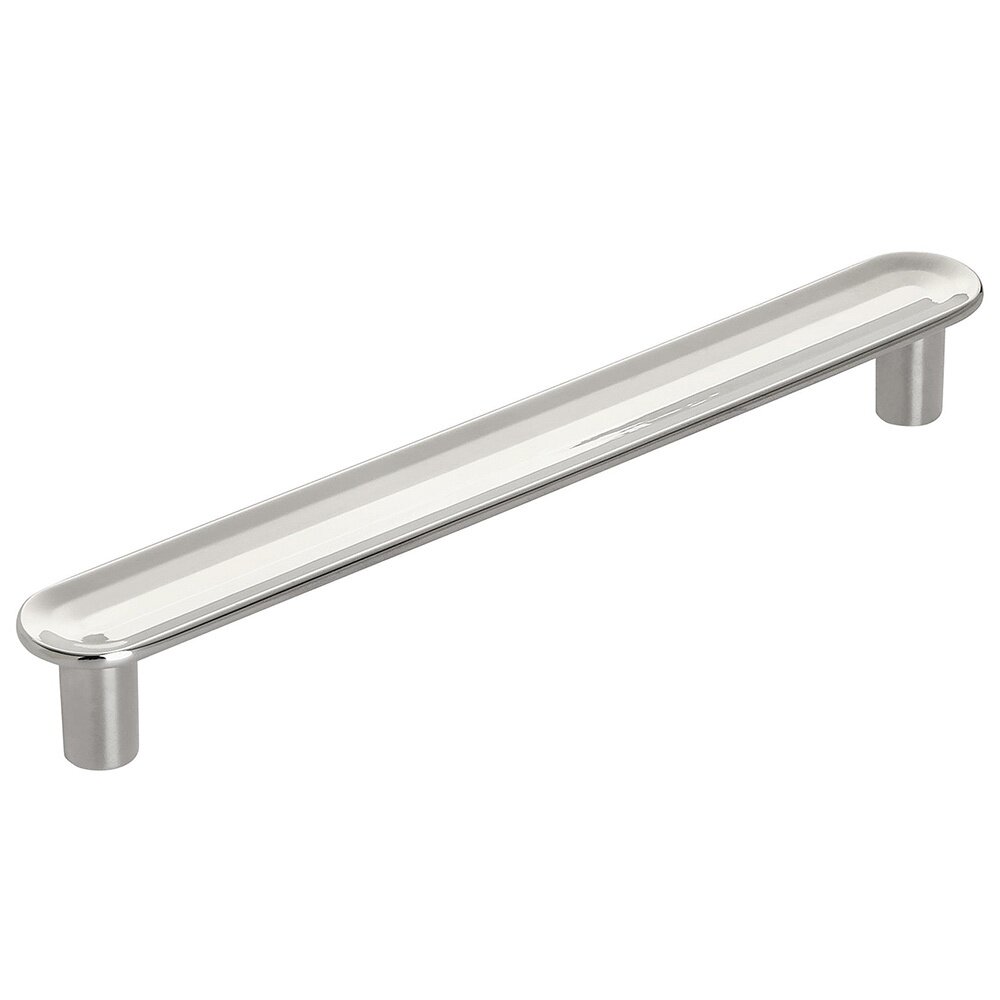 Amerock 5" (128mm) Centers Straight Pull in Polished Nickel