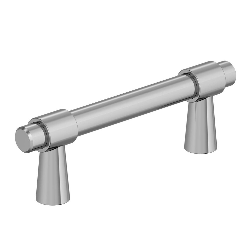 Amerock 3" Centers Destine Cabinet Pull In Polished Chrome