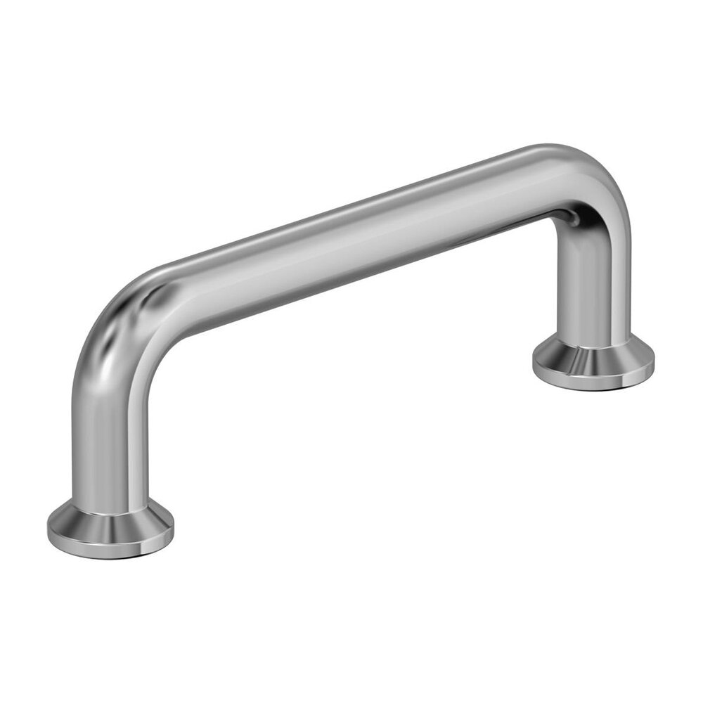 Amerock 3" Centers Factor Cabinet Pull In Polished Chrome