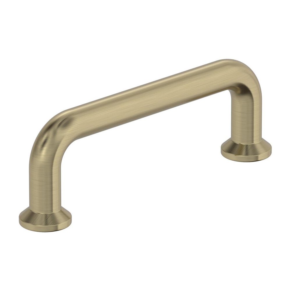 Amerock 3" Centers Factor Cabinet Pull In Golden Champagne