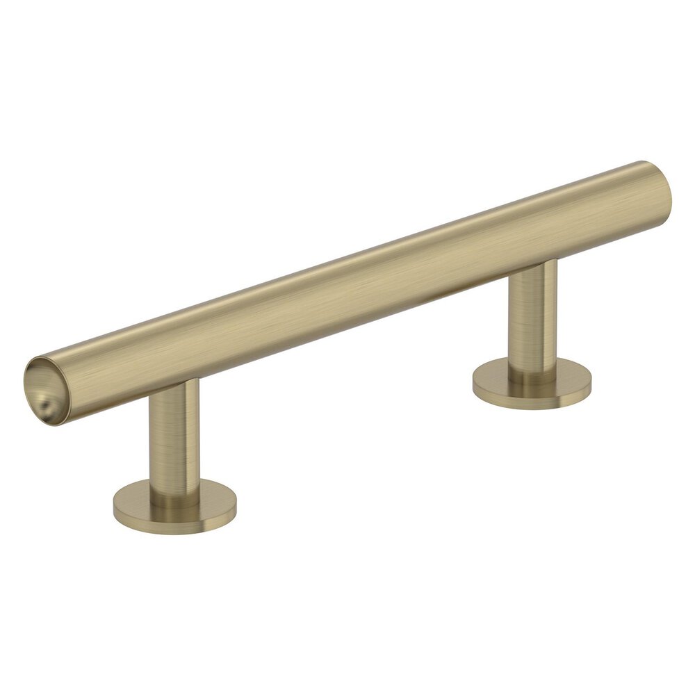 Amerock 3" Centers Radius Cabinet Pull In Golden Champagne