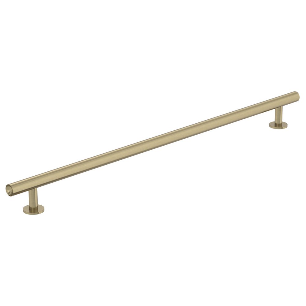 Amerock 12 5/8" Centers Radius Cabinet Pull In Golden Champagne