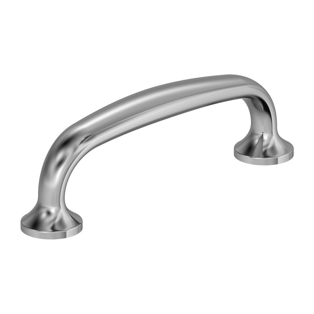 Amerock 3" Centers Renown Cabinet Pull In Polished Chrome