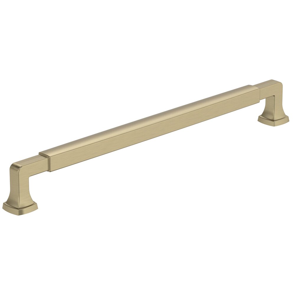 Amerock 10 1/16" Centers Stature Cabinet Pull In Golden Champagne