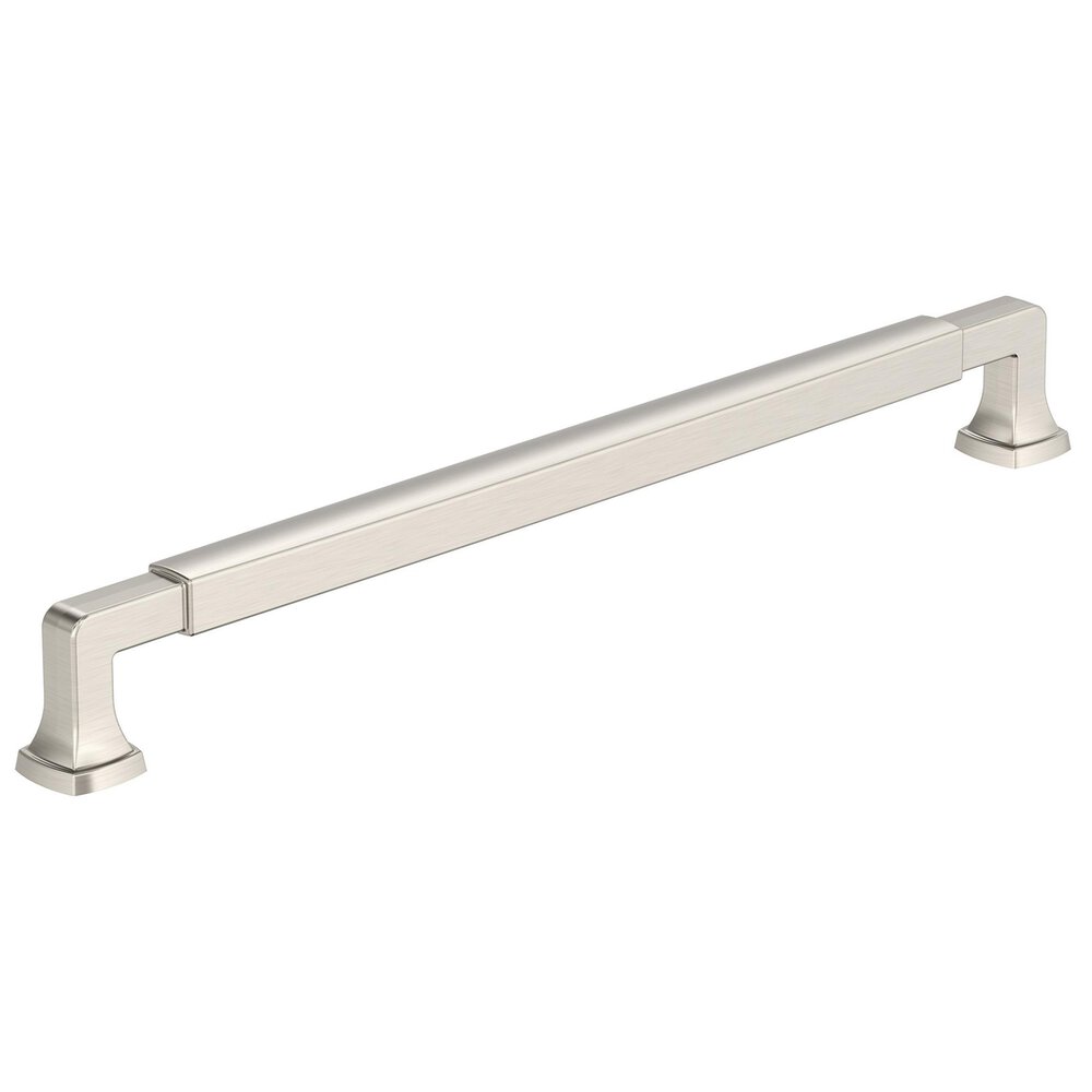 Amerock 10 1/16" Centers Stature Cabinet Pull In Satin Nickel